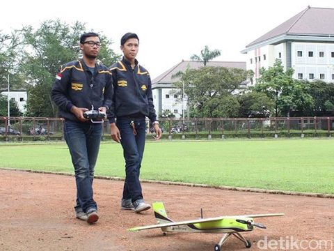 Melihat Jelajah Pesawat Tanpa Awak Juara Kontes Robot Terbang