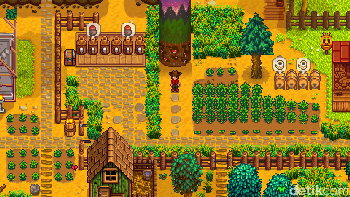 Bicara game simulasi bercocok tanam, jelas Harvest Moon menjadi salah satu game terbaik dan ikonik. Namun, Stardew Valley mampu menawarkan alternatif game farming sim. Foto: internet