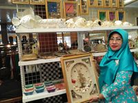 Hiasan Kerang Asal Cilacap Ini Telah Diekspor ke Sudan dan Mesir