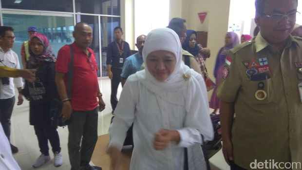  Mensos Khofifah Indar Parawansa di Banda Aceh, Jumat (9/12/2016)