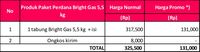 Promo Bright Gas dalam Memperingati HUT Pertamina ke-59, 10 Desember 2016