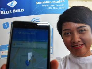 Hari Belanja Online, Naik Taksi Blue Bird Cuma Bayar Rp 20 Ribu