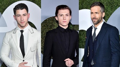 Nick Jonas Hingga Ryan Renolds, Siapa Paling Tampan?