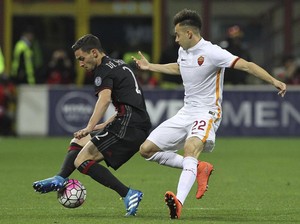 Roma Diunggulkan Catatan Pertemuan atas Milan