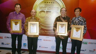 Penyerahan Penghargaan Indonesia Most Admired CEO 2016