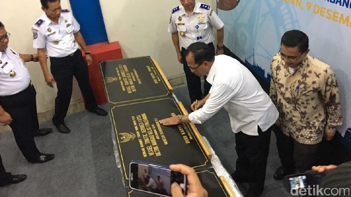 Resmikan Sistem Lalu Lintas Kapal Laut, Menhub: Turunkan Risiko Kecelakaan