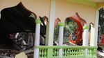 Warga Pidie Jaya Bangun Musala Darurat