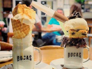 Milkshake dengan Tumpukan Cake hingga Lollipop Kini Jadi Tren di Amerika
