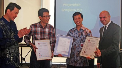 BCA Raih Sertifikat ISO