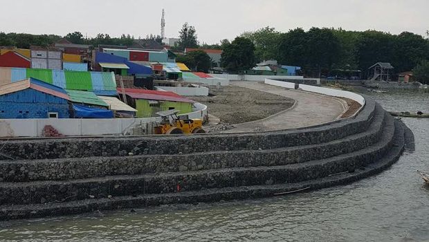 Setelah ada pembangunan menjadi bersih dan cantik