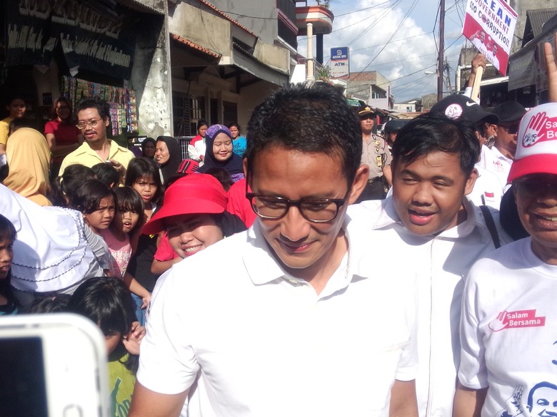 Siap Ditagih Janji Jika Terpilih, Sandiaga: Tunjukan Saja Rekaman Kampanye Siap Ditagih Janji Jika Terpilih, Sandiaga: Tunjukan Saja Rekaman Kampanye