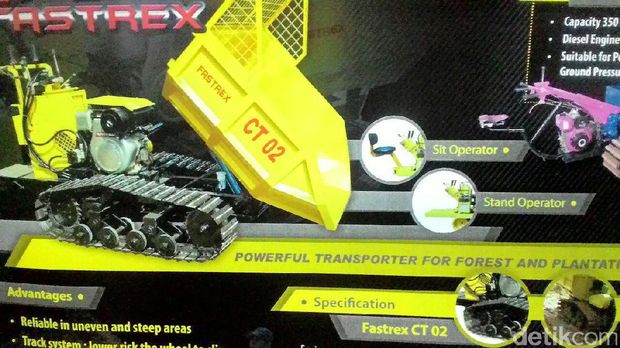 Kendaraan khusus angkut kelapa sawit