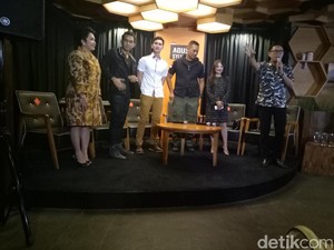 Temui Artis Muda, Agus Berharap Raup Suara dari Kalangan Millenial