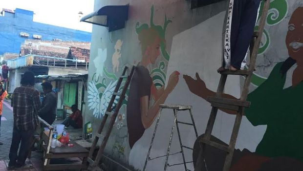 Kampung Batik di eks Dolly