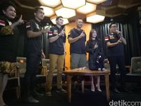 Temui Artis Muda, Agus Berharap Raup Suara dari Kalangan Millenial