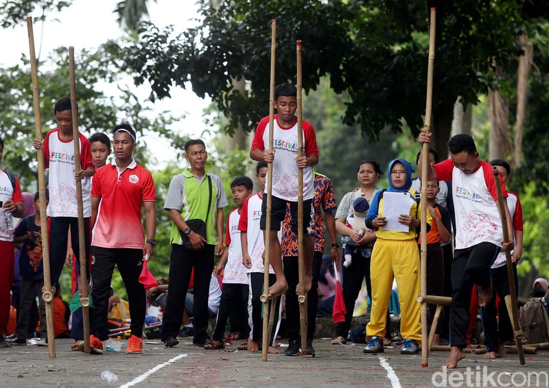 Nostalgia di Festival Permainan Tradisional Indonesia - Festival Permainan Tradisional Anak Indonesia