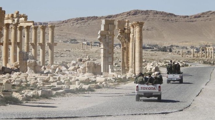 Militan ISIS Kembali Dipukul Mundur dari Palmyra