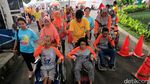 Penyandang Disabilitas Nikmati Akhir Pekan