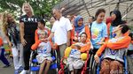Penyandang Disabilitas Nikmati Akhir Pekan