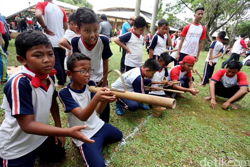 Nostalgia di Festival Permainan Tradisional Indonesia - Festival Permainan Tradisional Anak Indonesia