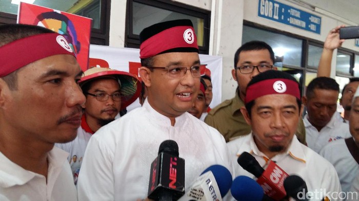 Anies: Kami Punya Data yang Kongkrit, Anda Bisa Lihat