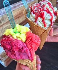 Sluurp! Spaghetti Ice Cream yang Manis Segar Ini Bukan dari Italia