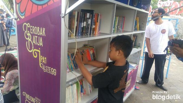 Ketika Naruto Ajak Anak-anak di Semarang Kurangi Main Gadget