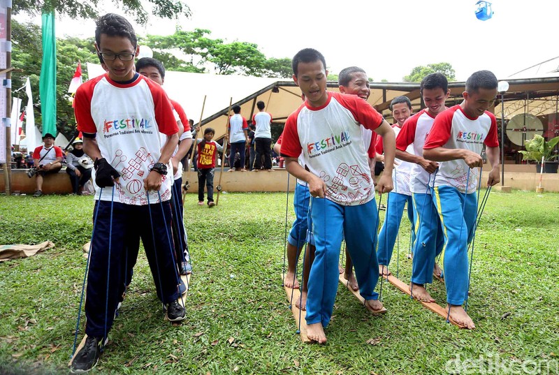 Nostalgia di Festival Permainan Tradisional Indonesia - Festival Permainan Tradisional Anak Indonesia