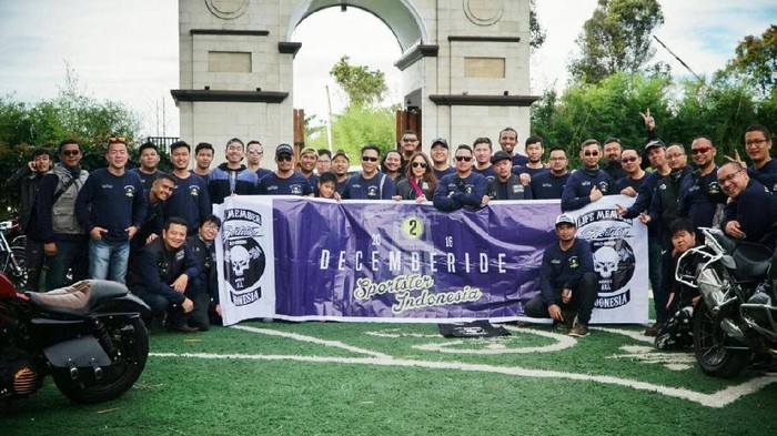 Komunitas Sportster Indonesia Turing ke Lembang