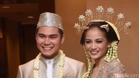 Rona bahagia terpancar dari raut wajah keduanya. Pool/Noel/detikFoto.