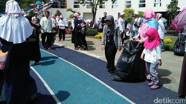 Massa 1212 Bubar, Gasibu Kembali Bersih Seperti Sedia Kala