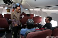 Garuda Terbang Perdana Jakarta-Mumbay