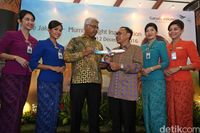 Garuda Terbang Perdana Jakarta-Mumbay