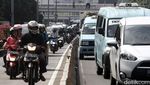 Situasi Lalu Lintas di Depan PN Jakut Usai Sidang Ahok