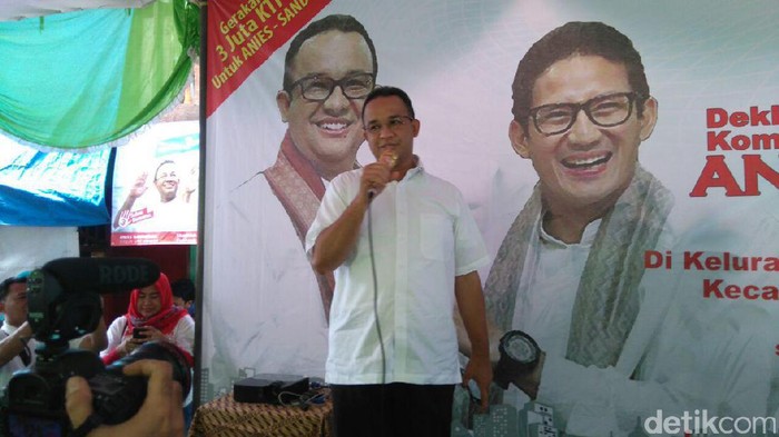 Ahok Jalani Sidang Perdana, Anies: Prinsipnya Keadilan Ditegakkan