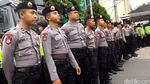 Pengamanan Sidang Perdana Ahok di PN Jakpus