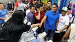 Sandiaga Kampanye di Pasar Cipulir