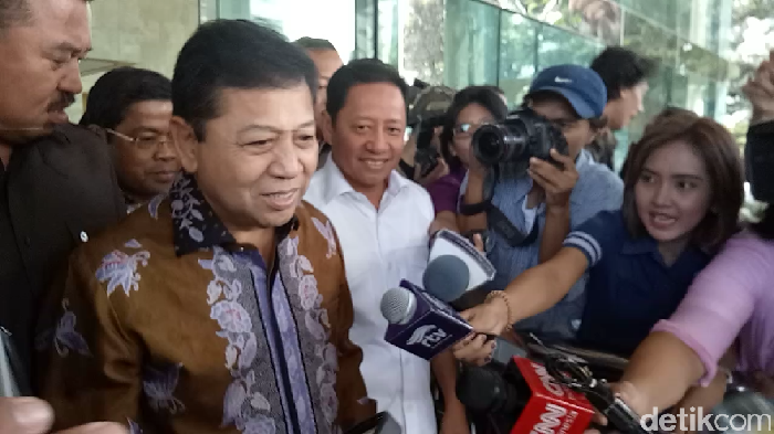Diperiksa KPK 7 Jam, Novanto Bantah Terima Fee Proyek e-KTP
