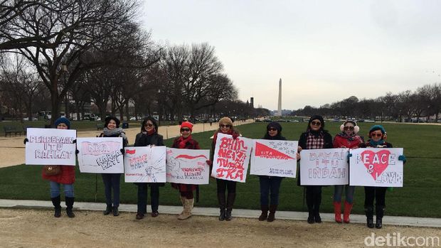 Pesan Damai WNI Untuk Tanah Air dari Washington DC