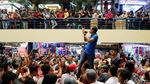 Sandiaga Kampanye di Pasar Cipulir