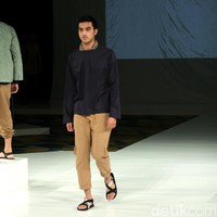 Koleksi Ria Miranda Mengangkat tema Ria Miranda Trend Show 2017 di The Hall Lt.8 Senayan City. Jakarta. [Foto: Mohammad Abduh/Wolipop]