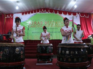 Hebohnya Kirab Budaya Garuda Srioeidjaja 2016 di Palembang