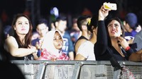 Adapula yang sibuk mengabadikan momen. Pool/Asep Syaifullah/detikFoto.