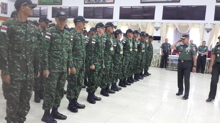 KSAD Apresiasi Prajurit TNI AD Menang Lomba Tembak ASEAN