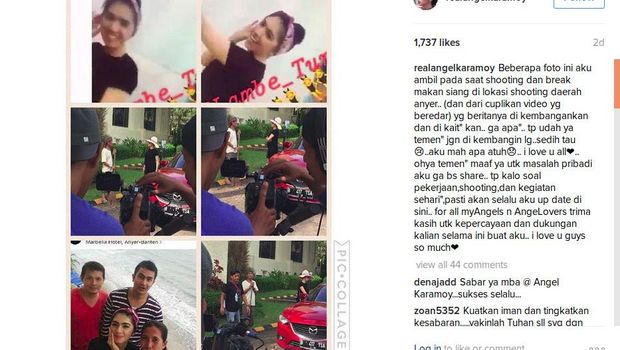 Angel Karamoy Bicara Isu Nikah dengan Produser, Yama Carlos Sudah Nikah Lagi
