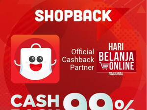 Cashback Harbolnas s/d 99% + Cashback Setiap Beli Pulsa, Tiket Nonton, dan Pesan Uber