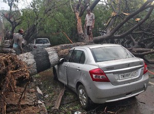Topan Vardah Tewaskan 10 Orang di India