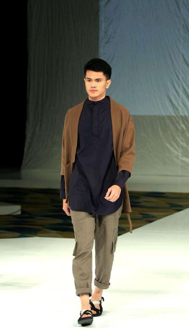 Koleksi Ria Miranda Mengangkat tema Ria Miranda Trend Show 2017 di The Hall Lt.8 Senayan City. Jakarta. [Foto: Mohammad Abduh/Wolipop]