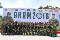  Bangganya TNI AD Kibarkan Merah Putih Atas Kemenangan di AARM