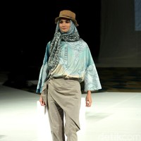 Koleksi Ria Miranda Mengangkat tema Ria Miranda Trend Show 2017 di The Hall Lt.8 Senayan City. Jakarta. [Foto: Mohammad Abduh/Wolipop]